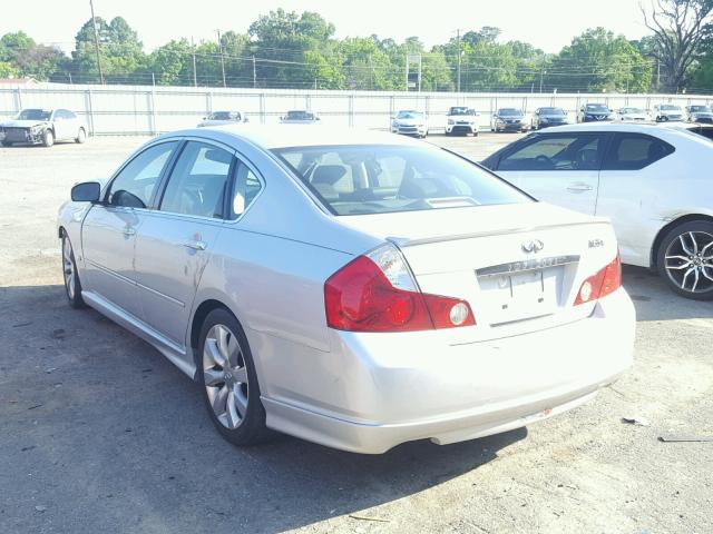 JNKAY01F17M455375 - 2007 INFINITI M35 BASE SILVER photo 3