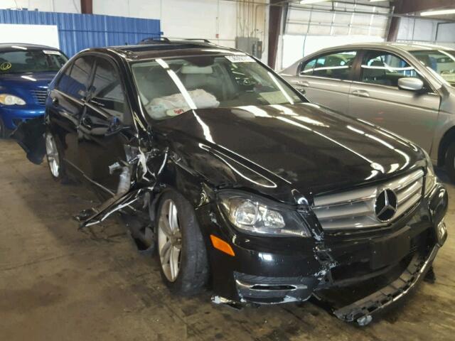 WDDGF8AB5DA833732 - 2013 MERCEDES-BENZ C 300 4MAT BLACK photo 1