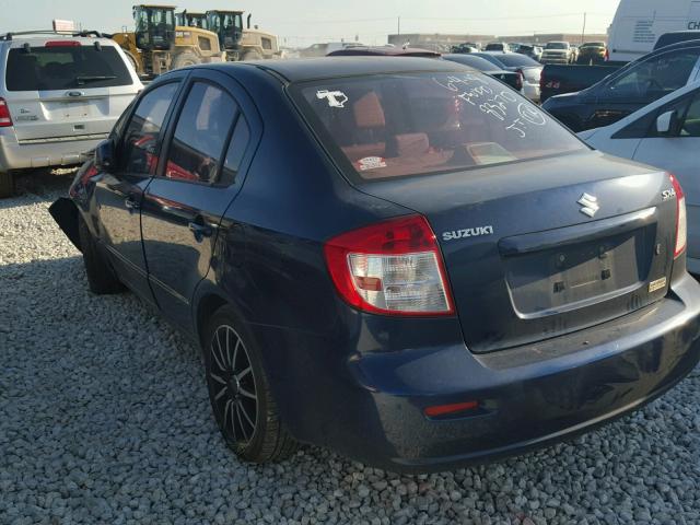 JS2YC5A26B6304494 - 2011 SUZUKI SX4 LE BLUE photo 3