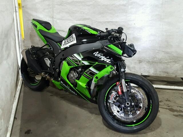 JKAZXCR1XGA001185 - 2016 KAWASAKI ZX1000 R GREEN photo 1