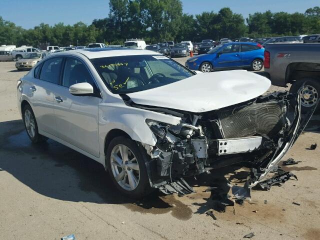 1N4AL3AP3DN447882 - 2013 NISSAN ALTIMA 2.5 WHITE photo 1