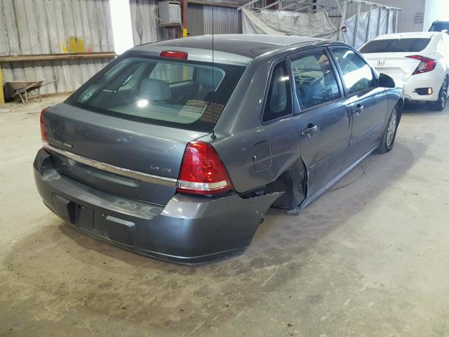 1G1ZT64884F176906 - 2004 CHEVROLET MALIBU MAX 灰色 照片 4