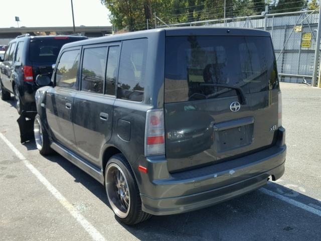 JTLKT324840141281 - 2004 TOYOTA SCION XB Grün Foto 3