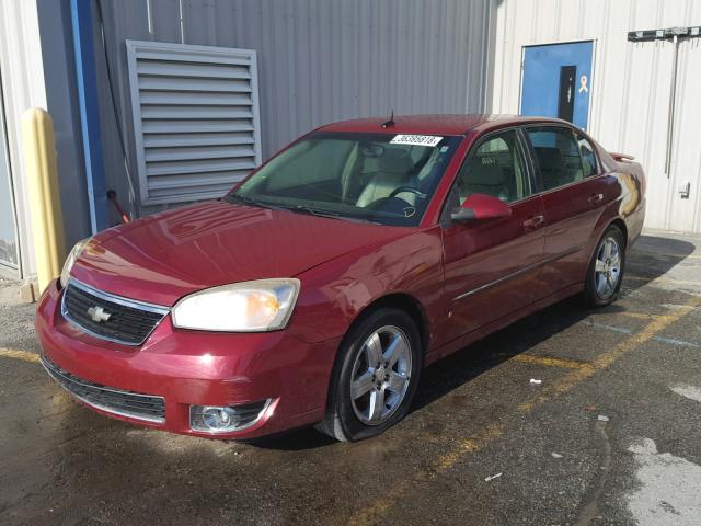 1G1ZU57NX7F203729 - 2007 CHEVROLET MALIBU LTZ 勃艮第红 照片 2