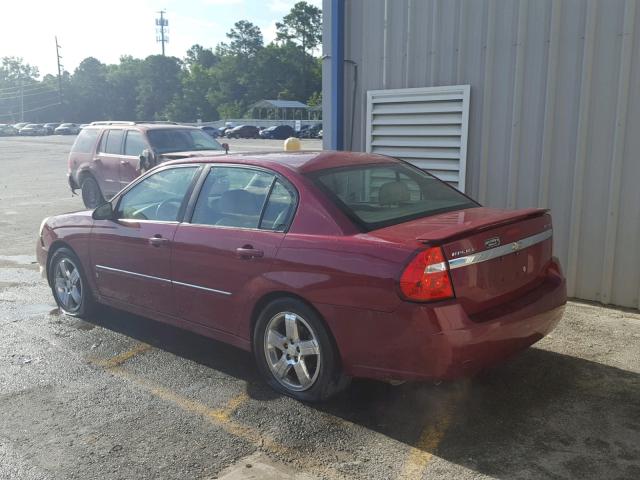 1G1ZU57NX7F203729 - 2007 CHEVROLET MALIBU LTZ 勃艮第红 照片 3