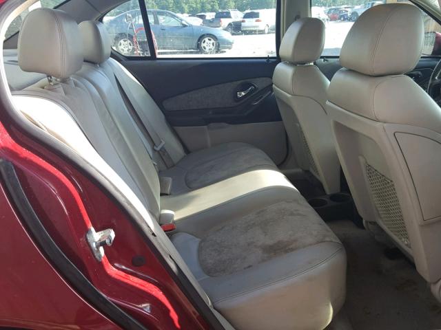 1G1ZU57NX7F203729 - 2007 CHEVROLET MALIBU LTZ 勃艮第红 照片 6