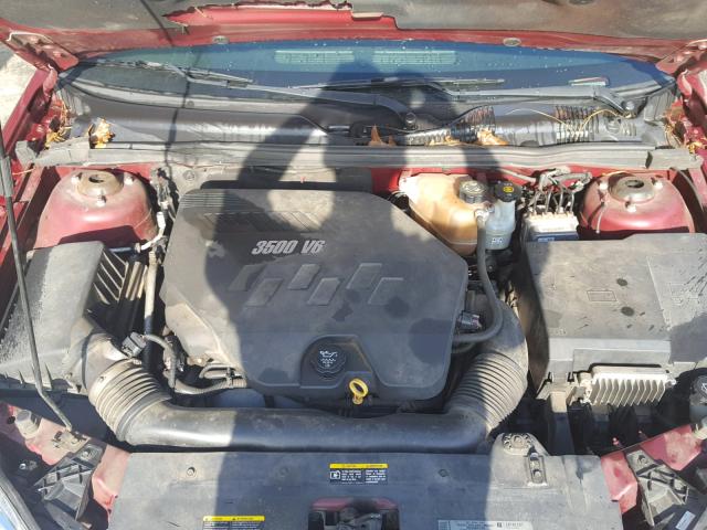 1G1ZU57NX7F203729 - 2007 CHEVROLET MALIBU LTZ 勃艮第红 照片 7