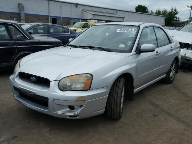 JF1GD67554H503835 - 2004 SUBARU IMPREZA RS SILVER photo 2