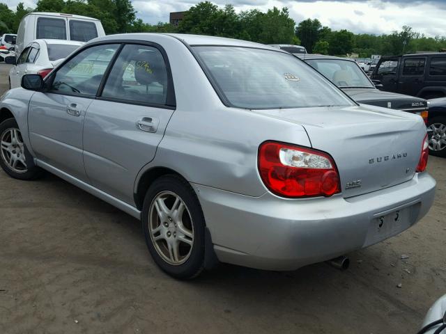 JF1GD67554H503835 - 2004 SUBARU IMPREZA RS SILVER photo 3