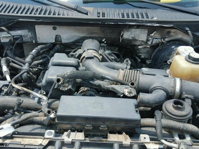 1FMFU17517LA80435 - 2007 FORD EXPEDITION BLACK photo 7