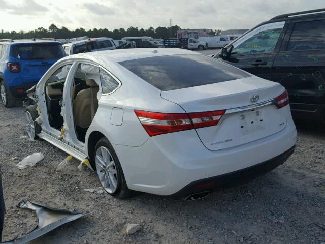 4T1BK1EB2FU141149 - 2015 TOYOTA AVALON XLE WHITE photo 3