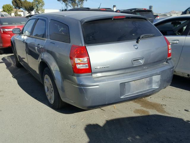 2D4FV47T07H717414 - 2007 DODGE MAGNUM SE GRAY photo 3