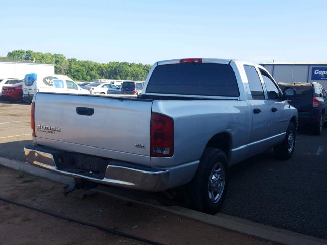 3D7KA28D43G750807 - 2003 DODGE RAM 2500 S SILVER photo 4