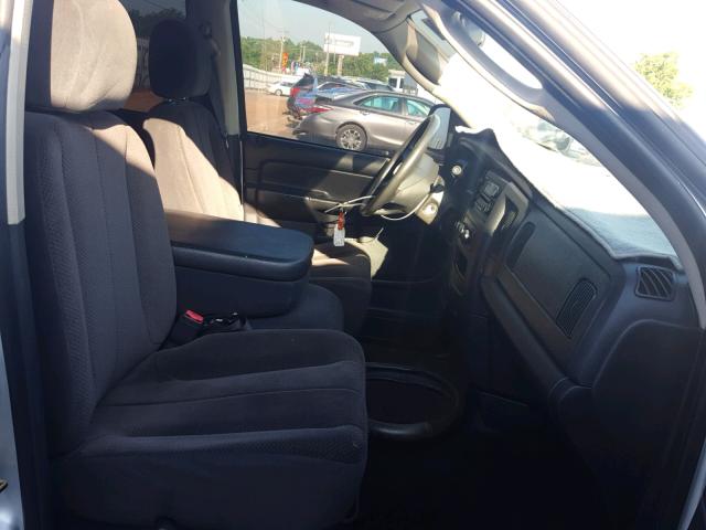 3D7KA28D43G750807 - 2003 DODGE RAM 2500 S SILVER photo 5