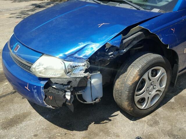 1G8AJ52F24Z204410 - 2004 SATURN ION LEVEL 蓝色 照片 9