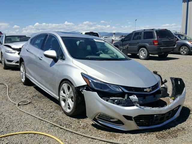 3G1BF6SM7HS506903 - 2017 CHEVROLET CRUZE PREM SILVER photo 1