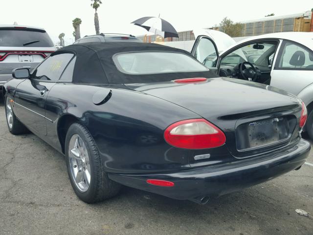 SAJGX2245WC024017 - 1998 JAGUAR XK8 BLACK photo 3