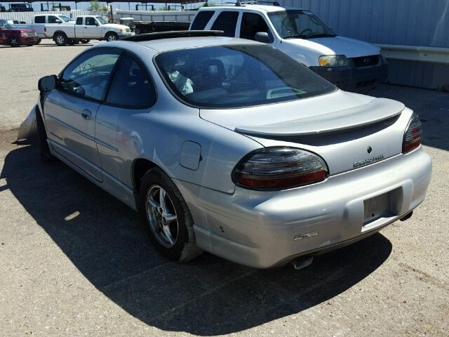 1G2WP12K8YF331285 - 2000 PONTIAC GRAND PRIX SILVER photo 3