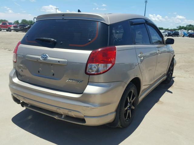 2T1KR32E73C095255 - 2003 TOYOTA MATRIX 金色 照片 4