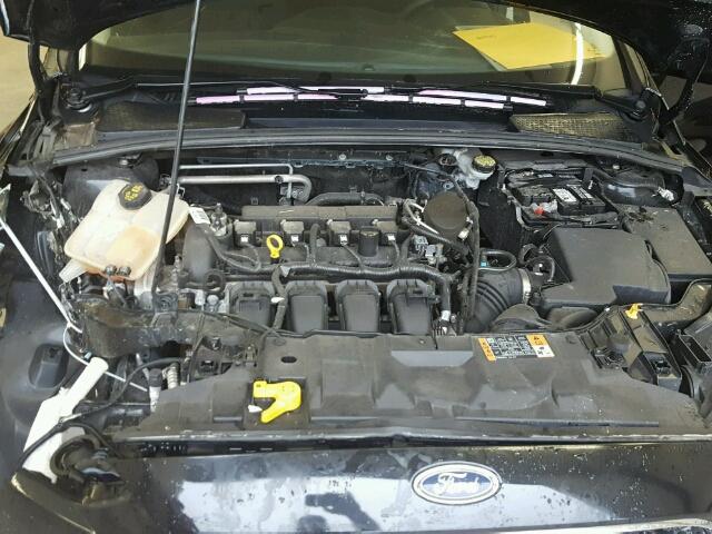 1FADP3F2XFL202719 - 2015 FORD FOCUS SE BLACK photo 7