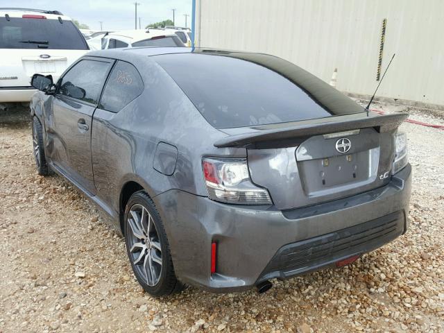 JTKJF5C79E3075495 - 2014 TOYOTA SCION TC 灰色 照片 3