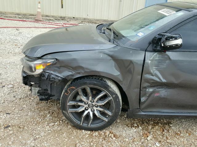 JTKJF5C79E3075495 - 2014 TOYOTA SCION TC 灰色 照片 9