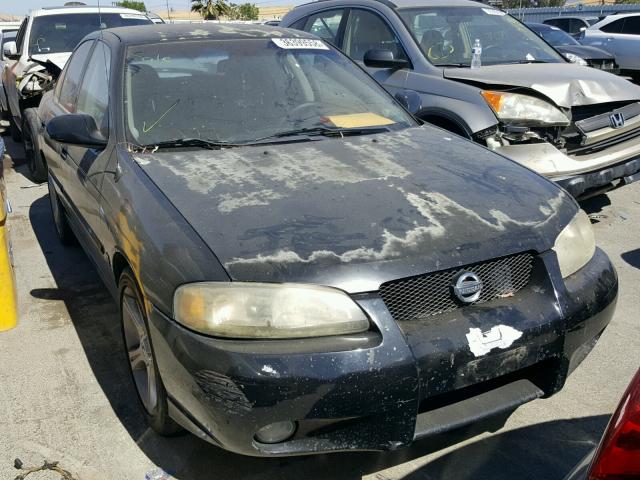 3N1AB51D23L718625 - 2003 NISSAN SENTRA SE- BLACK photo 1