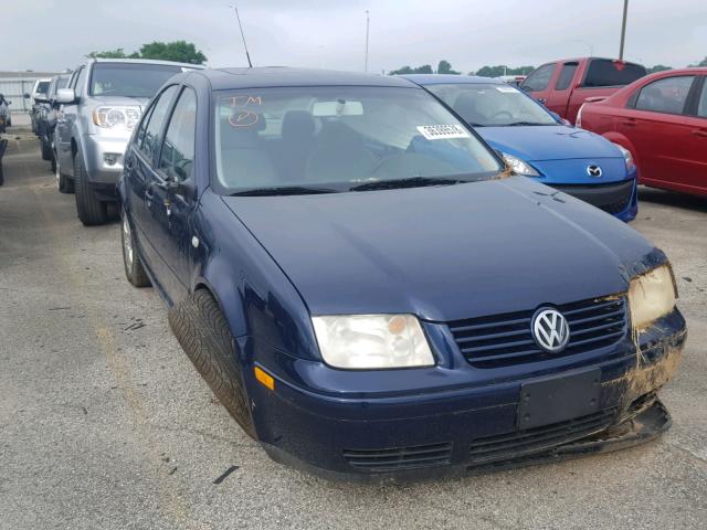 3VWSE69M33M001550 - 2003 VOLKSWAGEN JETTA GLS BLUE photo 1