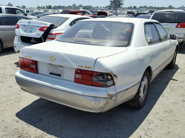 JT8BH28FXV0083674 - 1997 LEXUS LS 400 WHITE photo 4