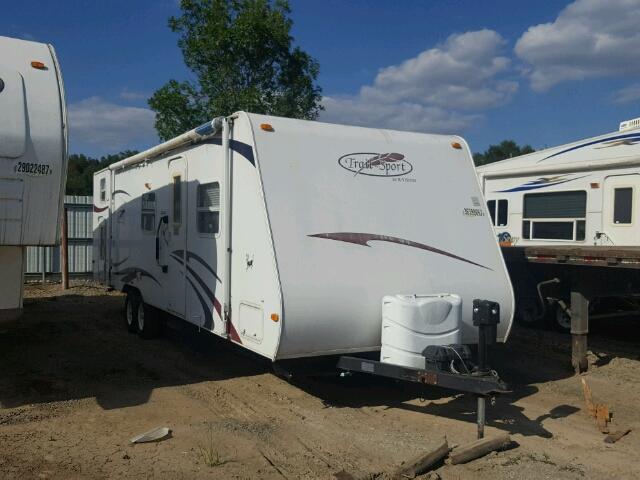 4WYT34R2191215660 - 2008 RVIS CAMPER WHITE photo 1