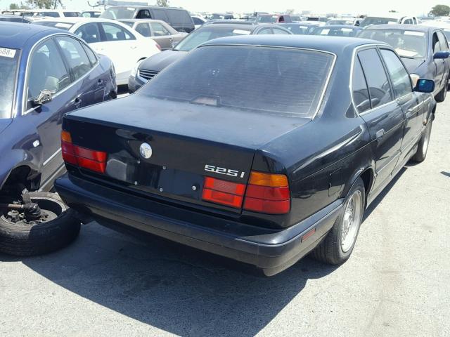 WBAHD6321SGK52631 - 1995 BMW 525 I AUTO BLACK photo 4