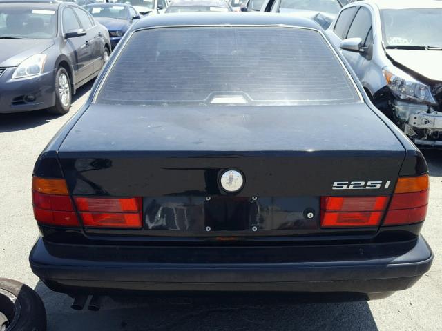 WBAHD6321SGK52631 - 1995 BMW 525 I AUTO BLACK photo 9