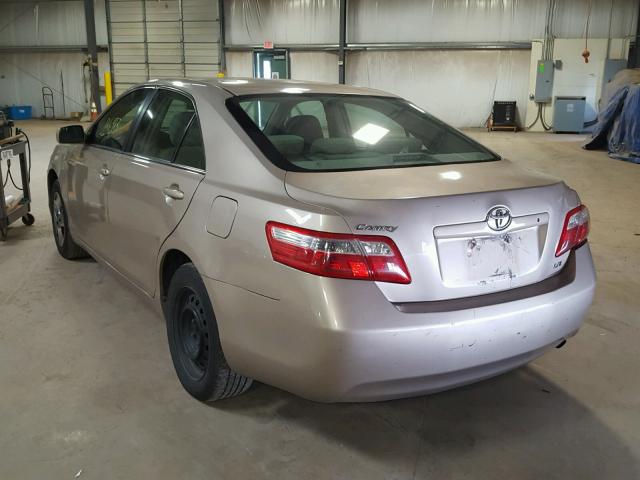 4T1BE46KX7U714940 - 2007 TOYOTA CAMRY NEW BEIGE photo 3