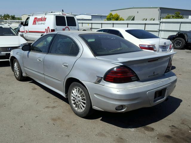 1G2NF52E23C241995 - 2003 PONTIAC GRAND AM S 银色 照片 3