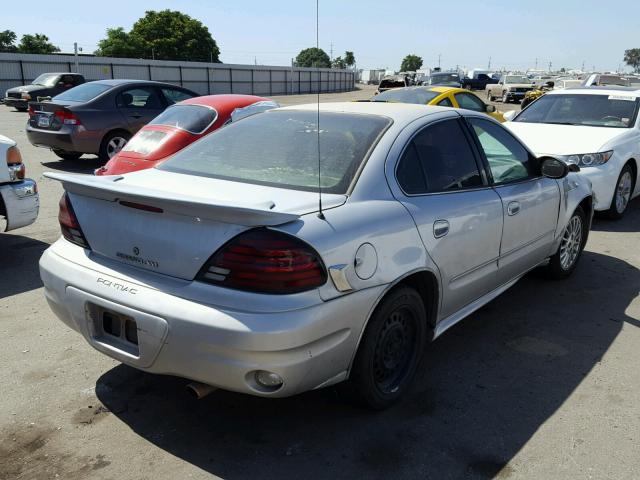 1G2NF52E23C241995 - 2003 PONTIAC GRAND AM S 银色 照片 4