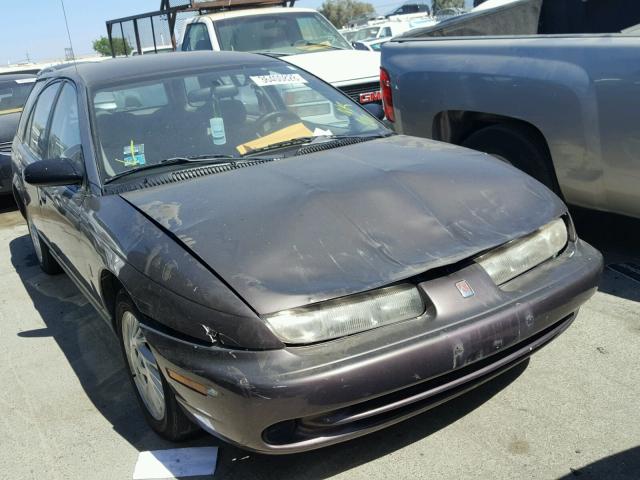 1G8ZK8277WZ219076 - 1998 SATURN SW2 BROWN photo 1