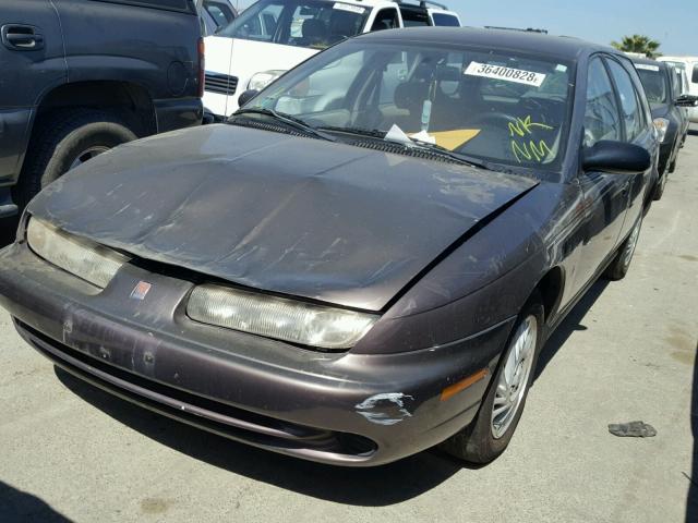 1G8ZK8277WZ219076 - 1998 SATURN SW2 BROWN photo 2