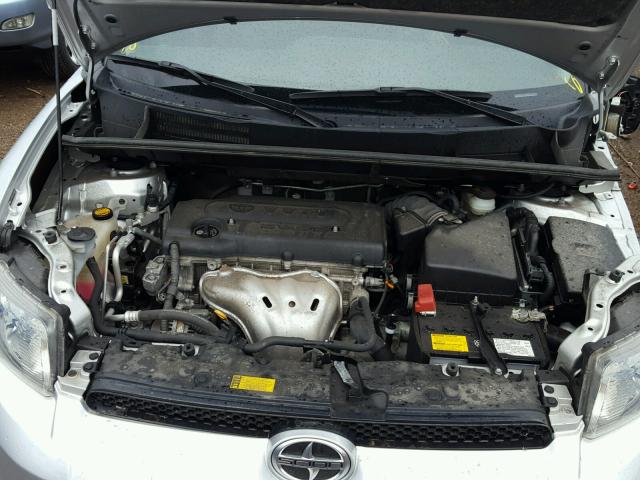 JTLZE4FEXCJ009830 - 2012 TOYOTA SCION XB ვერცხლისფერი ფოტო 7