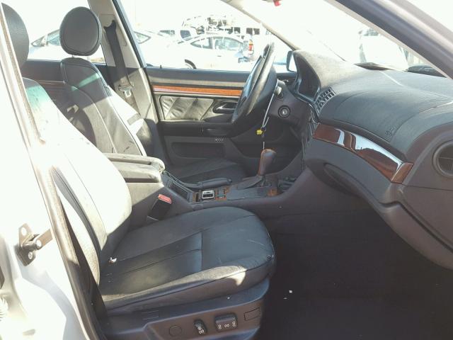 WBADT43413G034102 - 2003 BMW 525 I AUTO SILVER photo 5