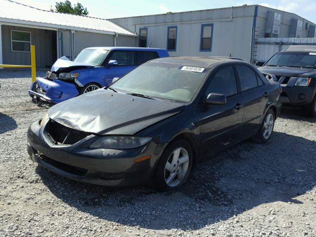 1YVFP80C335M08654 - 2003 MAZDA 6 I فحمي صورة 2