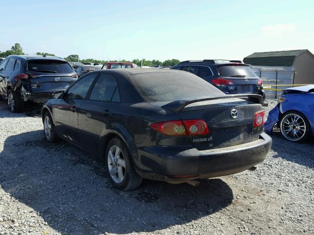 1YVFP80C335M08654 - 2003 MAZDA 6 I فحمي صورة 3