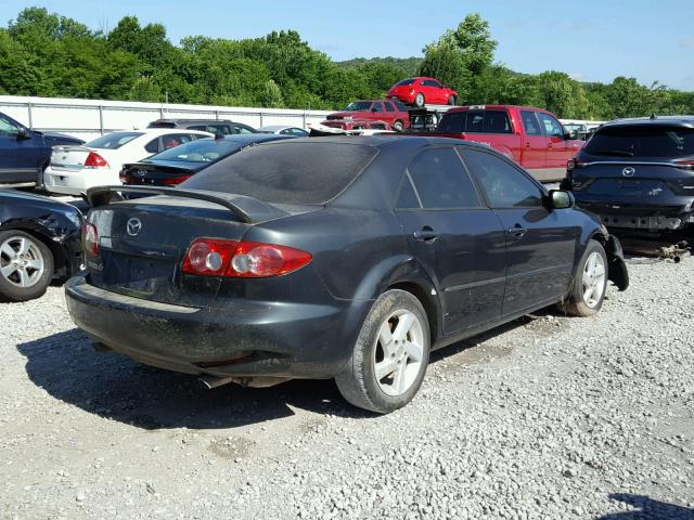 1YVFP80C335M08654 - 2003 MAZDA 6 I فحمي صورة 4