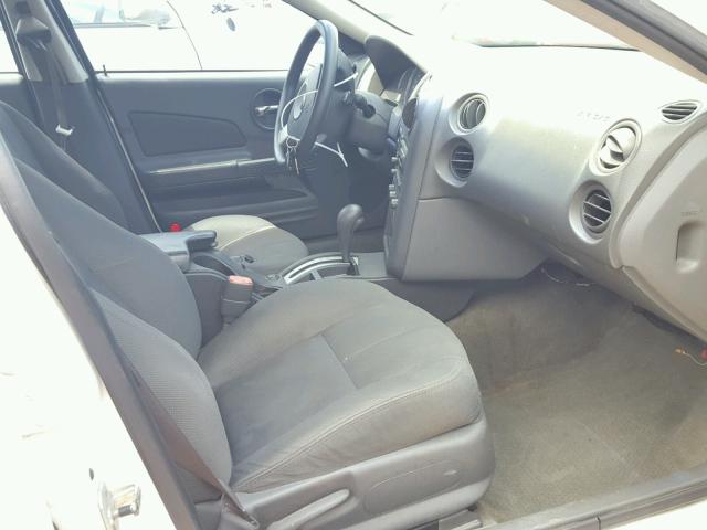 2G2WP522751202836 - 2005 PONTIAC GRAND PRIX WHITE photo 5