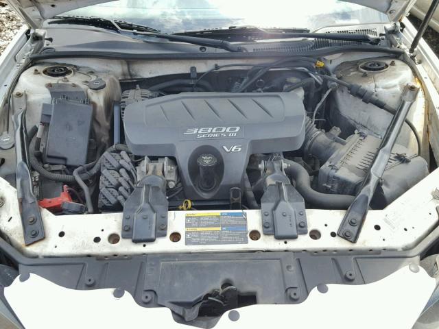 2G2WP522751202836 - 2005 PONTIAC GRAND PRIX WHITE photo 7