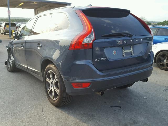 YV4902DZ6B2225782 - 2011 VOLVO XC60 T6 BLUE photo 3