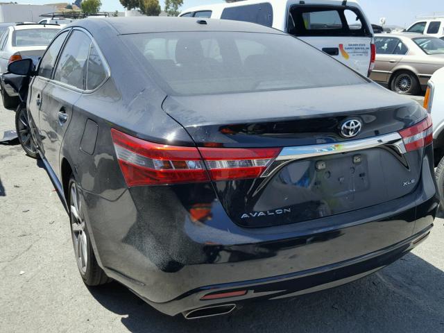 4T1BK1EB0EU101781 - 2014 TOYOTA AVALON BAS 黑色 照片 3