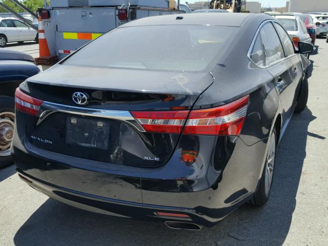 4T1BK1EB0EU101781 - 2014 TOYOTA AVALON BAS 黑色 照片 4