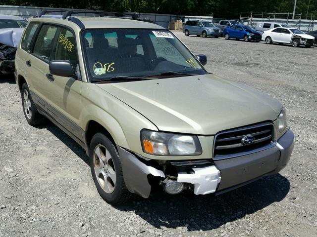JF1SG656X3H769525 - 2003 SUBARU FORESTER 2 GOLD photo 1