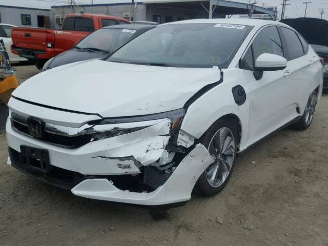 JHMZC5F3XJC004598 - 2018 HONDA CLARITY TO WHITE photo 2