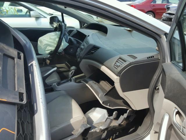 2HGFG3B15CH536229 - 2012 HONDA CIVIC EXL SILVER photo 5